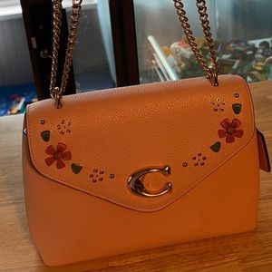 Coach Purse - Peach color